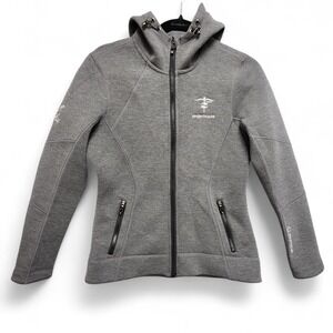 Sunice Audrey‎ Technospacer Jacket Womens S Thermal Stretch Softshell LOGO READ